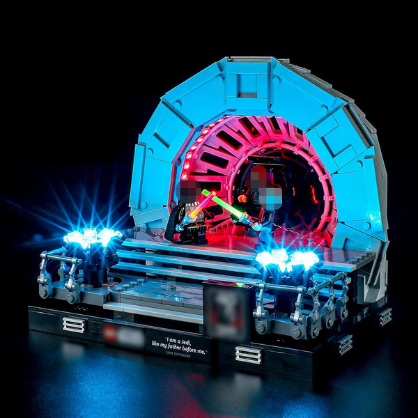 BRIKSMAX LED Lighting Kit for LEGO-75352 - Emperor's Throne Room Diorama Compatible with Star Wars