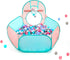 3 in 1 Pop Up Kids Play Tent with Tunnel and Ball Pit, Indoor/Outdoor Playhouse for Kids, Boys, Girls, Orange