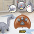 TOY Life Remote Control Dinosaur Toys for Kids 3-7+, Electronic Walking Brontosaurus Plush Dinosaur Gift