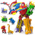 Wenbeier Robot Dinosaur Toy 6-in-1 Transforming Robot Toys Take Apart Toys Including