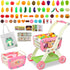 Ming You Kids Shopping Cart - 2 in 1 Toy Shopping Cart with Play