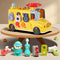 iPlay, iLearn Toddler Busy Bus Toy, Kids Take Apart School Bus W/Tools,