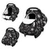Winter Car Seat Cover Baby, GFU Warm Carseat Cover for Babies, Universal