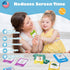 HUBFIVY 224 3-8, Dinosaur Talking Flash Cards Sight Words for Kids, Audible Educational Interactive Autism Sensory Toys