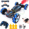 WJWMIRC 4WD Remote Control Gesture Sensor Car, Double-Sided Rotating 360 Flips Drift, with