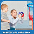 6 Pcs Basketball Stress Balls, 4 Inch Soft Mini Foam Balls for Indoor Outdoor Sport Theme Parties
