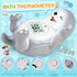Baby Bath Thermometer for Newborn, Floating Toy for Bathtub Safety, Room Temperature Thermometer in Fahrenheit and
