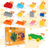 116 3 Creative Building Blocks - Pieces Large-Size Blocks, Build Train Animal, Ideal STEM Toy for Year Old Kids