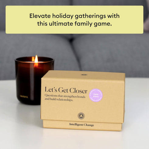 100 Intelligent Change Get Closer: Family Bonding Question Card Game, Conversation Starters with Fun Questions