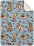 Ollabaky Otters Baby Blanket for Boys Girls Cotton Throw Blanket Swaddle Blanket for