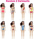 29 Pieces Doll Clothes and Accessories for 11.5 Inch Girl Dolls, Including 5 Tops, 5 Pants, 3 Dresses, and More