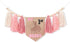 AOQURE Decorations,1st My First Rodeo High Chair Pink Tassel Banner - Cowgirl One Birthday Party Rodeo Birthday