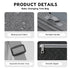 SONARIN Portable Pram Buggy Bag Organiser with Changing Pad,Multifunctional Waterproof Baby Changing Tote Bag Stroller