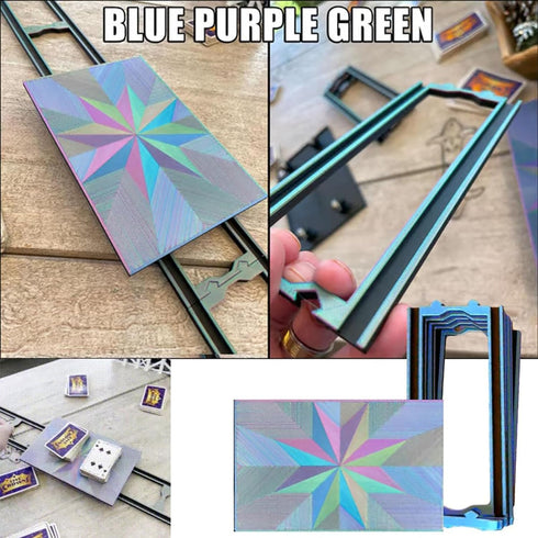 ZQDRPLUS Game Glider for Cards Canasta Playing Card Tray Perfect for Card Game Playing Card Holder Night Fun Ideal Card