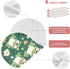 tplaotee 22x11in Green Cute Frogs Glasses Spring Cotton Muslin Cotton Burp Cloths Easy Care Baby wash Cloth for Babies