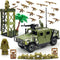 Military Toy Model Car Guard Tower - Weapon Pack Building Block Toys for Boys Age 6-12 Years (173pcs)