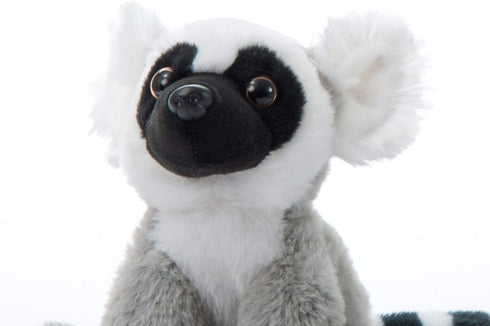 The Petting Zoo Ringtail Lemur Plush Toy - Gifts for Kids, Wild Onez Zoo Animals, 8 inches