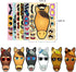 OuMuaMua 30pcs Kids Birthday Party Favors Stickers - Make Your Own Horse Stickers for Party Game Activities