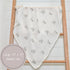 47 47 Inches 100% LollyBanks Muslin Swaddle Blankets, Large x Baby Blanket for Boys and Girls, Cotton Baby Swaddle