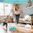 Kleikyerel 1 6-12 Tummy 1 2 3 Baby Toys Year Old Months, Crawling Crab Baby Plush Toy, Musical Time Toys, Dancing