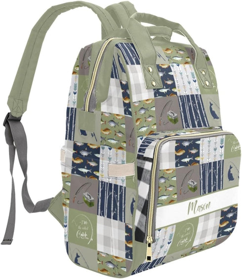 Noverbibi Mommy Daypack Custom Diaper Bag for baby Customized Baby Bag Personalized Nursing Bags with Name Custom Name