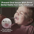 Set Haakaa Silicone Crab Baby Teether&Training Toothbrush Oral Care Kit