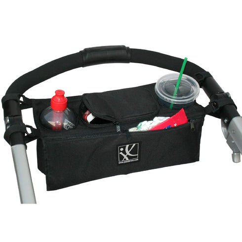 J.L. Childress Sip 'n Safe, Universal Stroller Organizer with Deep Cup Holders and Secure Pockets, Easy Attach Straps