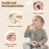 Baby Teething Relief Sensory Toys - High Chair Suction Cup Toys, Tactile Silicone Teether Developmental Toy for Babies