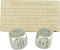 Date Night Dice, 2 Metal Dice, 36 Possible Date Nights, Great Fun Date Night Idea