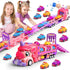 bulucoben Unicorn Car Toys for Age 3 4 5 6 Year Old Toddler