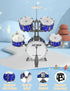 Set 4 5 6 Upgraded Kids Drum for Toddlers Plastic Musical Jazz Drum Instruments Kit Birthday Musical Learning Toys
