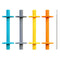 Hollow Teething Tubes - Baby Teething Toys for 0-6 Months, Teething Straws, Sticks (4 Pack)