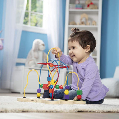 Melissa & Doug Wooden Educational Toy - Classic Bead Maze