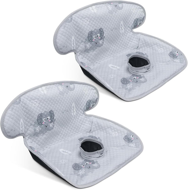 COOLBEBE Infant Car Seat Protector for Potty Training, 2 Pack Dry Waterproof