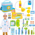 Meland Doctor Kit for Toddlers 3-5, Dentist Play Set with Teeth for