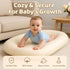 Tummy Tummy Baby Lounger Time Mat, Portable Infant Support Cushion for Home and Travel, Soft Breathable Time Mat