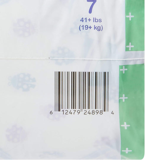 7 35 lbs), 20 Count, 4 Packs, 80 McKesson Baby Diapers, Size (Over Total