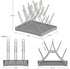 15 Baby Bottle Drying Rack, Space Saving Bottle Drying Tree Rack with Drainboard for Cups, Mugs and Glass, Sports