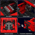 Mould King Challenger Pull Back Car Building Kits - 15080 Super Car Model, Scale Sports Cars Blocks for Ages 8+ (738