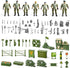 HOSPONY 78-in-1 Sets 4-7 6-8 8-14 Army Men Toys with Realistic Military Truck/Helicopter/Kayak Boat/Motorcycle/Army Men