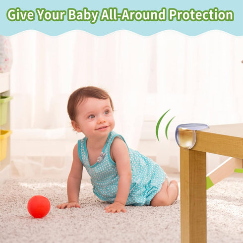 Gioriches 12 Pack Baby Proofing Corner Protector Baby: Table Corner Protectors for Baby Furniture Guards| Baby Proof