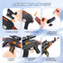 Shushuzz 8-12 Soft Bullets Toys Guns for Boys Toy Gun Sniper Rifle with Sight Lanyard Realistic Toy Foam Blasters Cool