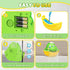Baby Bath Toys Light-Up Bubble Machine, Automatic Bubble Maker with Cool Light for Kids Ages 1-8, Dinosaur Gifts