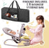 Huhumy 35.8 15.4 4.5 Inches Bouncer Cover x x Transport Bag for Bouncer Black Infant Bouncy Seat Travel Bag Double
