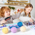 24 QLKUNLA Gemstones Dig Kit, Excavate Real Gems in Solar System STEM Educational Space Toys for Boys & Girls