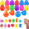 Mljsh 12 Pack Prefilled Easter Eggs with Squeeze Toys Inside, Easter Basket Stuffers