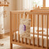 Qitdusy Quilted Diaper and Wipes Pouch, Quilted Portable Organizer with Lanyard for Stroller, Purse or Travel