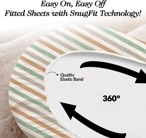 100% 3 Pack (33 17 Inches) Organic Cotton Bassinet Sheets - x Angel Bliss - GOTS Certified, Soft Breathable Percale