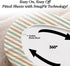 100% 3 Pack (33 17 Inches) Organic Cotton Bassinet Sheets - x Angel Bliss - GOTS Certified, Soft Breathable Percale