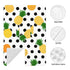 Hcpwzrf Pineapples Large Black Polka Dots Baby Car Seat Cover & Nursing Cover - Breathable Stretch Multi-Use Cover
